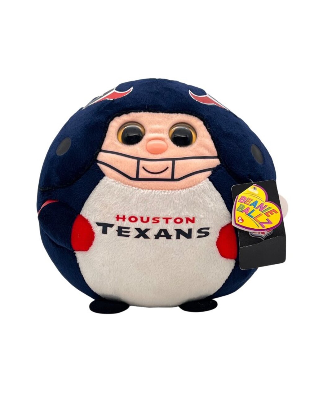 Houston Texans Ty Beanie Ballz Plush NFL Licensed Collectible Football Toy